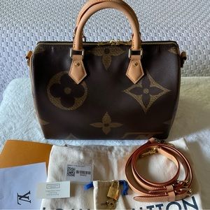 Louis Vuitton Reverse Monogram Speedy 30 Bandolier